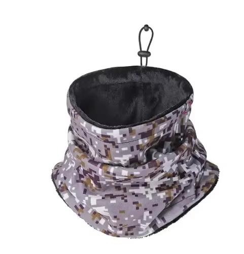 Winter Warm Windproof Scarf Motorcycle Mask Unisex Balaclava ThickenFleece Mask Neck Warmer Ski Cycling Camping Hiking Face Mask