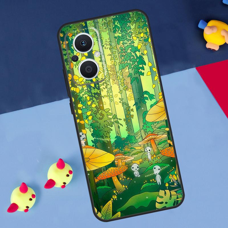 Mushroom For OPPO Reno 14F 13F 12F 11F 10 11 12 13 14 Pro 8T 7 8 Lite OPPO Find X6 X5 X8 X9 Pro Case
