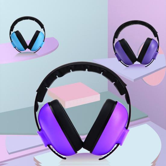 Child Earmuff Hearing Protection Soundproof Lightweight Children Anti-noise Protection Headphone for Study