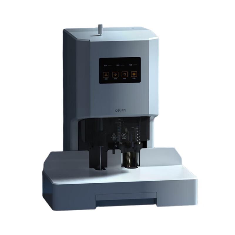 Deli 14602 Financial Document Binding Machine CN plug (adapter included)