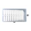 Seamless Frosted Nail Extension Tips - Super Thin, 240pcs Full & Half Cover Wearable False Nails