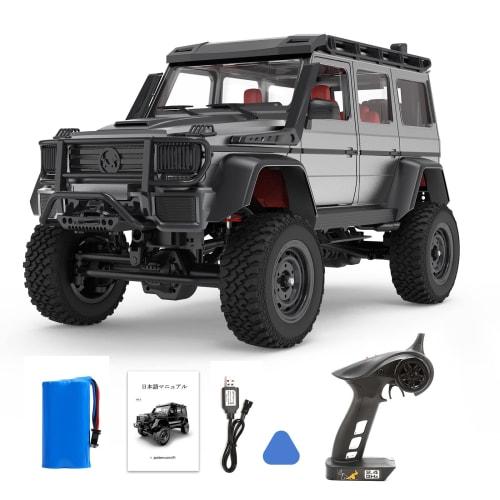 DEERC 1/12 Scale RC Crawler, Hobby, Off-Road, 4WD, Independent Suspension, Four-Wheel Drive, Customizable, for Adults, 40-Minute Operation Time, 2.4GH