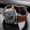 Genuine Leather Watch Strap 18mm 20mm 22mm 24mm 26mm for Panerai for Omega Cowhide Strap Vintage Brown Men Women Watch Bracelet