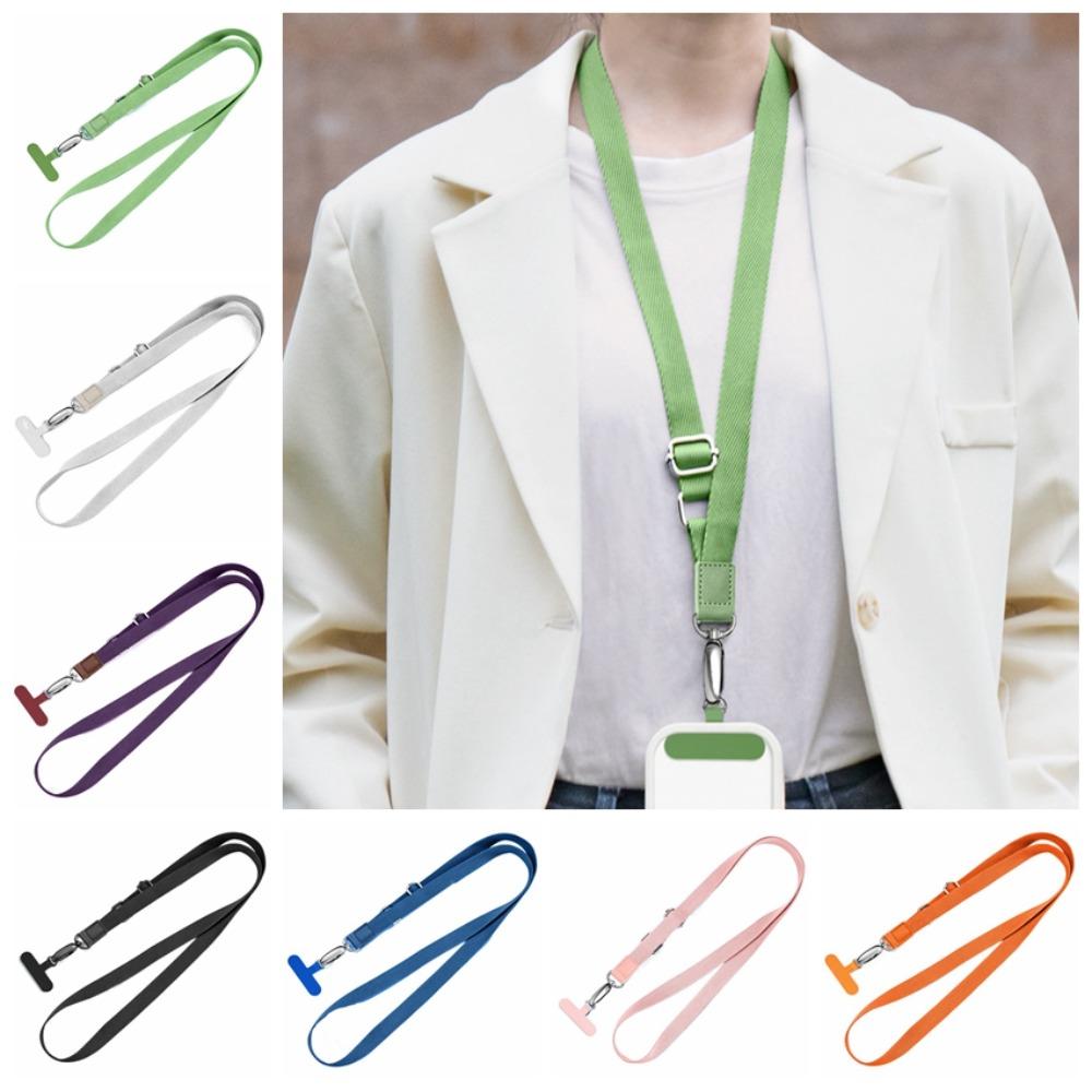Anti Lost Mobile Phone Lanyard Detachable Phone Neck Straps Crossbody Phone Strap  Lanyard Patch
