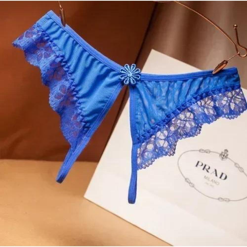 Sexy Open C Thong Lace Free Take-off Panties Thong Women Passion Hot Underwear Perspective Low Waist Hot T Pants Thong