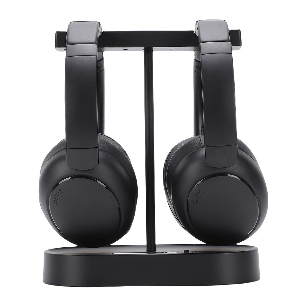 TV Dual Drahtlose Kopfhörer mit Sender Ladebasis Bluetooth V5.4 Klare Stimme Geringe Latenz HiFi Stereo