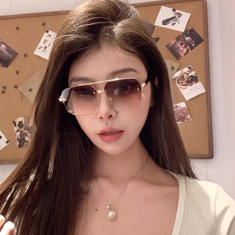 UV400 Women HD Sunglasses Classic Anti-UV Glasses New Men Zinc Zinc Alloy Sunnies  Father's Day