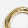 JIL SANDER 925 Oval Hoop earring Gold colorUsed