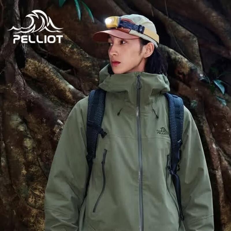 Pelliot Unisex Single-Layer Windproof Waterproof Hardshell Jacket M
