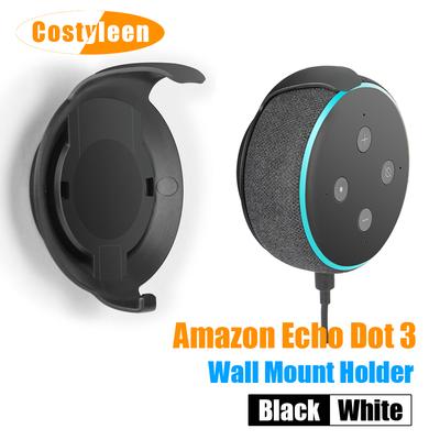 Wandhalterung für Alexa Echo Dot 3. Generation, integriertes Kabelmanagement, platzsparendes Zubehör