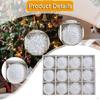 12x Christmas Ball Ornaments Tree Hanging Decorations Thoughtful Gifts Decorative