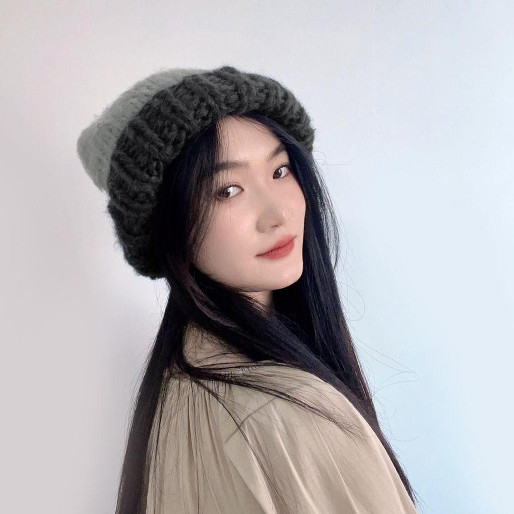 Women s Winter Ronnie Knit Gray Beanie Hat