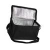 Aluminum Lined Insulated Food Delivery Bag Waterproof Fabric Cold Hot Storage Up To 6 Shoulder