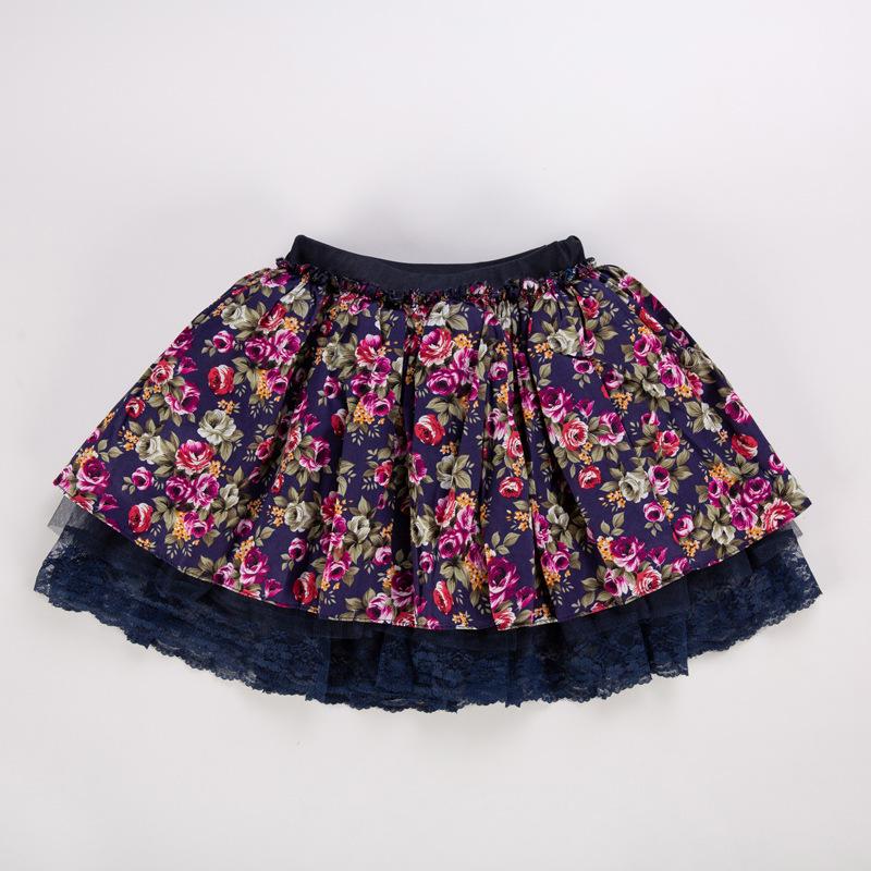 Versatile Girls' Princess Gauze Skirt - Layered Cake Design for All Seasons in Korean Style