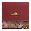 COACH Klare Coated Canvas Crossbody Bag, Shoulder Bag Small Women's Burgundy CY689-IMTAM