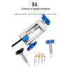 Bicycle Hydraulic Brake Bleed Kit Bike Oil Injection Tool For Brakes Hydraulic Hose Cutter For Bike T Handle Brake Bleeding