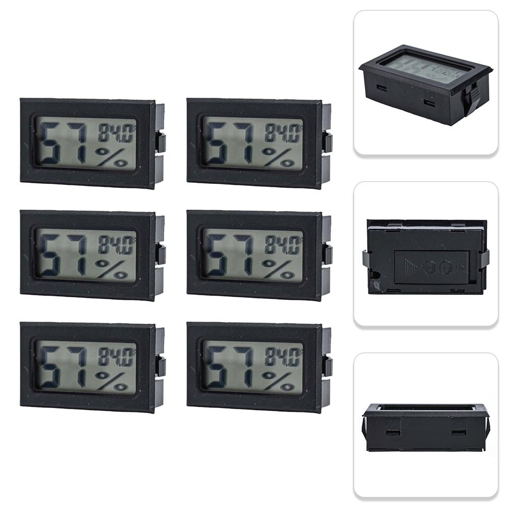 Compact Indoor Thermometer For Incubators Digital Hygrometer 2-in-1 Thermometer Hygrometer Versatile Applications