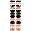 Halloween Nails Stickers Nails Polish Strips Semi Cured Gels Nails Strips Manicures Stickers Full Nails Wrap for Woman