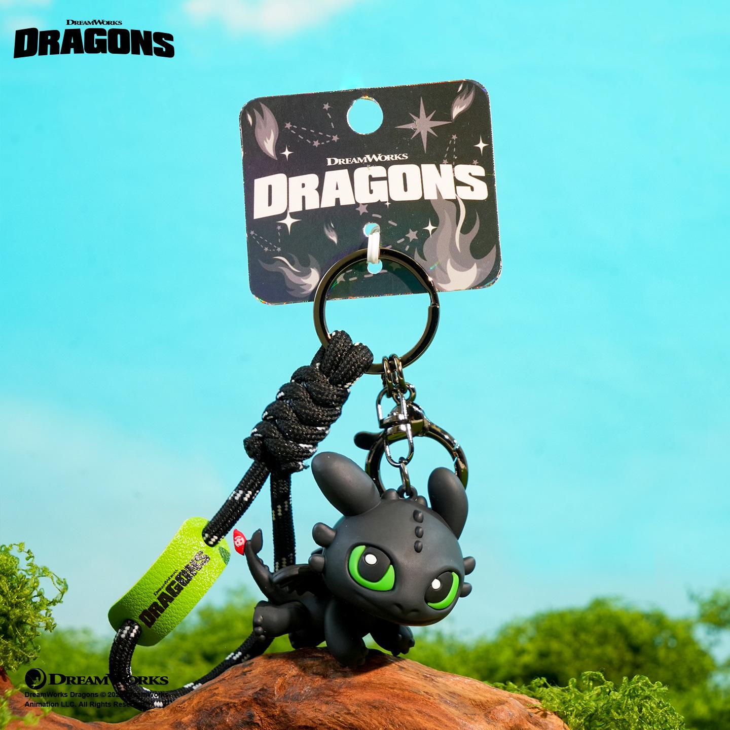 Оригинальный 3D Брелок-Подвеска Фигурка Беззубика - Милый Подарок для Друзей OPP Packaging Bag