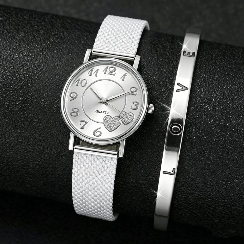 Simple Women Fashion Quartz Watch Mesh Stainless Steel Bracelet Casual Ladies Wrist Watches