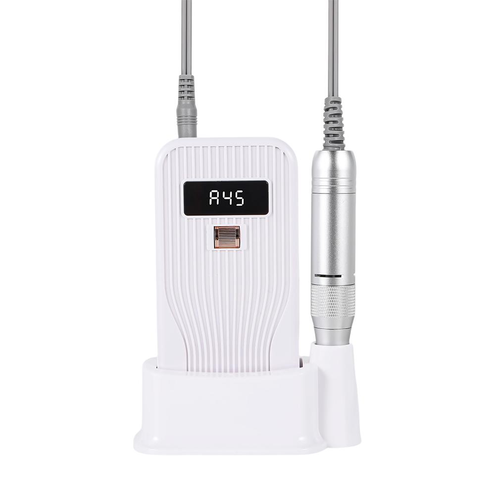 Portable Nail Drill Machine Electric Nail Sander File Wireless Manicure Grinder Nail Polisher Cutter Kit for Manicure Pedicure