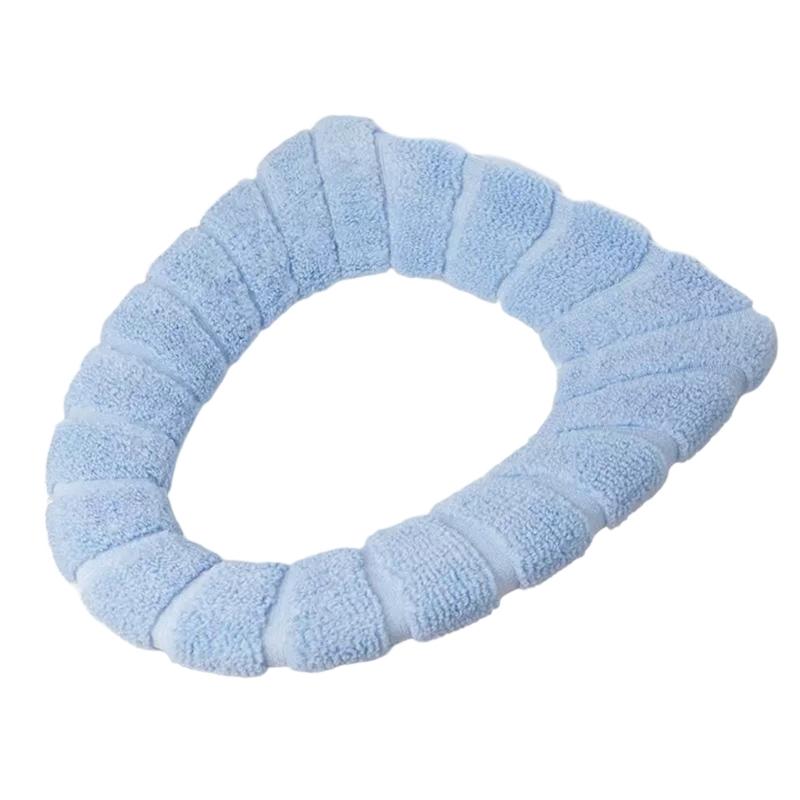Pack Of 10 Thick Toilet Lid Cover For Home Bathroom NonSlip Design Quick Cleaning Toilet Seat Cover for Family Household