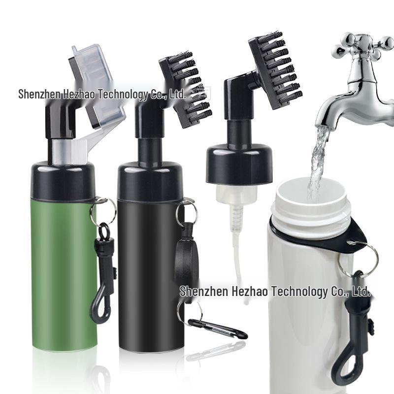 Multifunctional Golf Club & Ball Cleaning Brush with Spray Bottle
