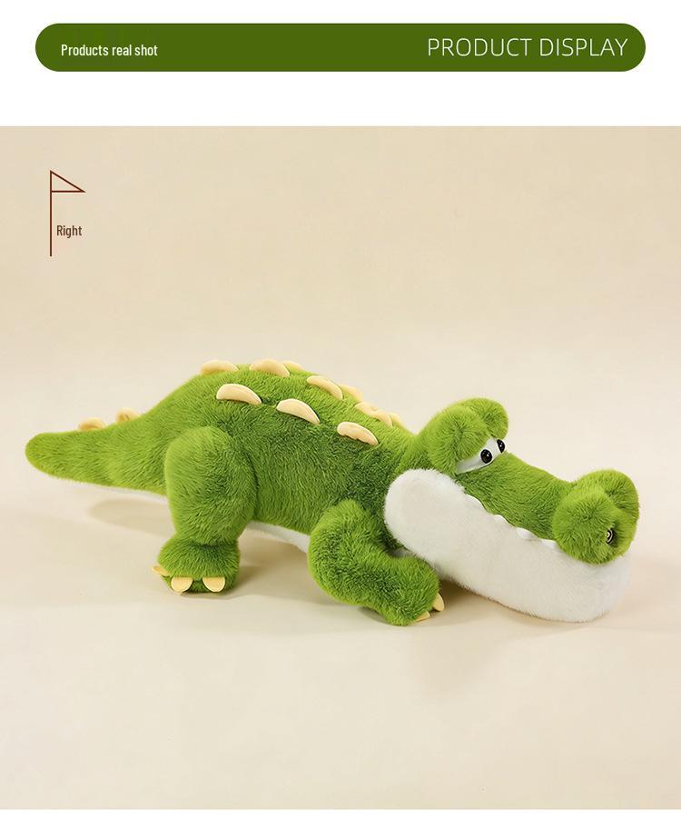 Mr. Crocodile Cartoon Plush Toy – Children's Birthday Gift, Hug Pillow, Home Decoration