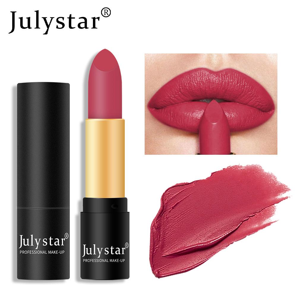Trucco rossetto sei colori nuovo prodotto non si attacca alla tazza e non sbiadisce. Bellezza rossetto opaco vellutato