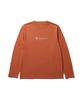 Long T Soft Cotton Logo Long Sleeve Size S ORANGE Festival Camping Outdoor [Snow Peak] T-Shirt T-Shirt SW-25SU401