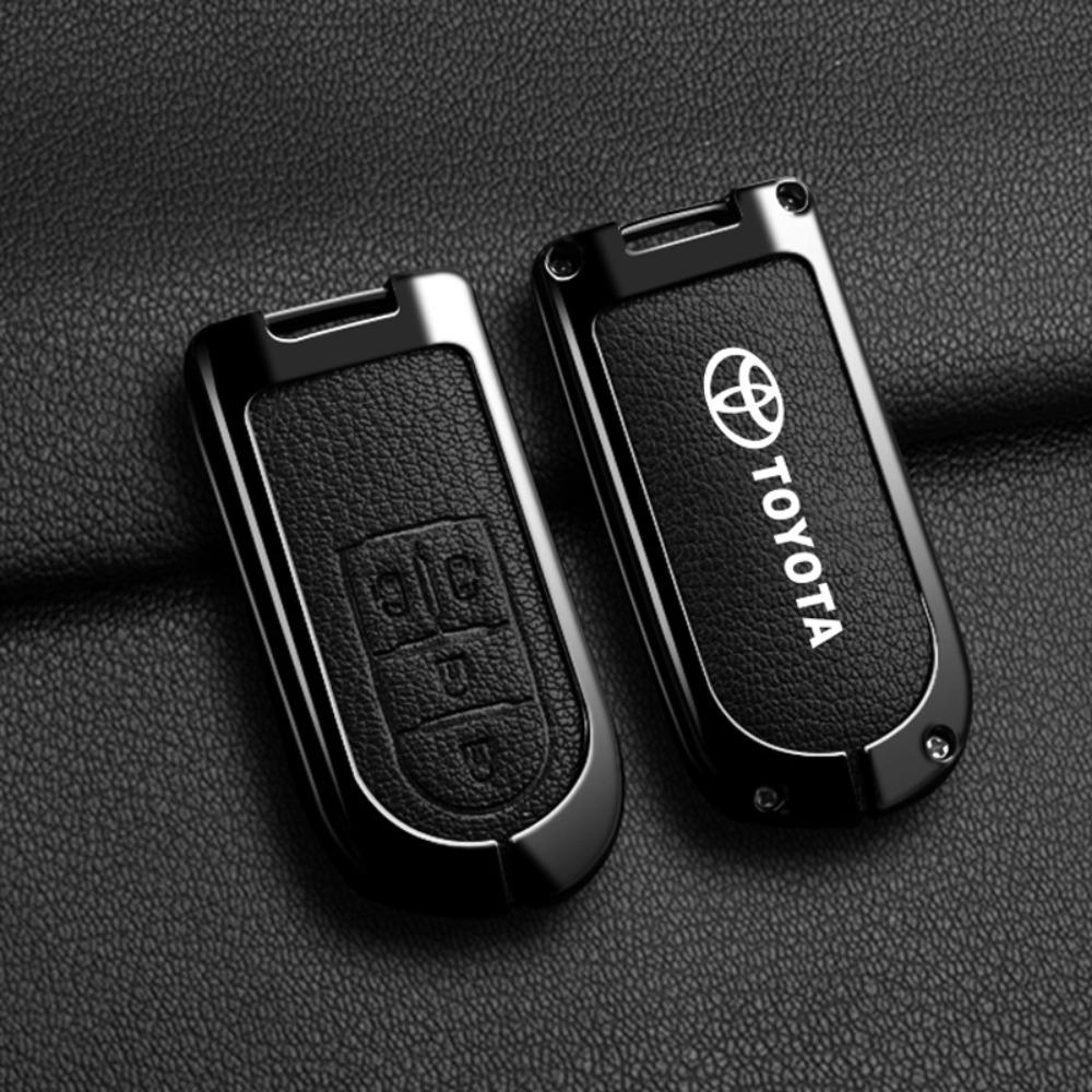 For Toyota Key Cover for Camry RAV4 Highlander CHR Avalon Corolla Keychain Case Durable Protector