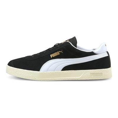 Club Black White Unisex Sneakers Team-Gold Ivory-Glow 381111-02