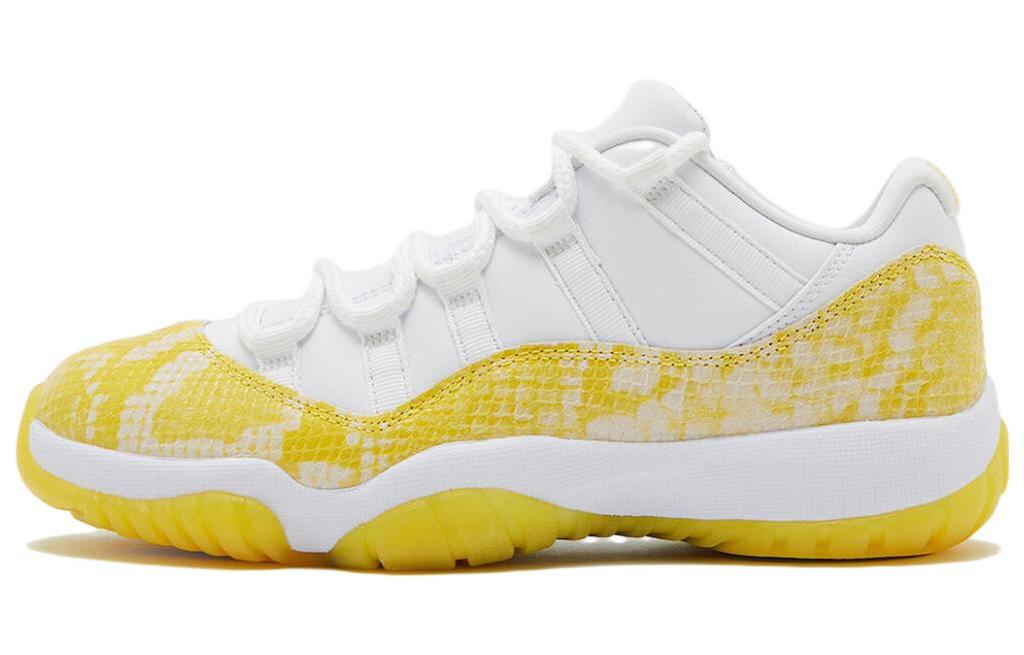 Jordan 11 Retro Low Yellow Snakeskin Women's AH7860-107