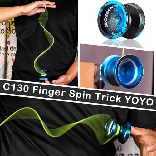 WATIEOBOO Professional Responsive Yo-Yo Bearings for Kids and Beginners, Non-Responsive Yo-Yo Bearings for Finger Spinning, Tricks, and Yo-Yo Accessor