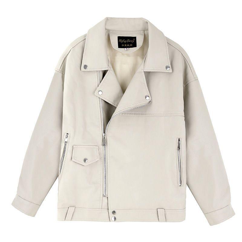 

Стильные и теплые зимние куртки для женщин свободного кроя из плотной ткани XXL бежевый