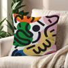 Art Abstract Geometric Personalized Picture Text Home Decorative Pillows Household Gifts 45X45Cm