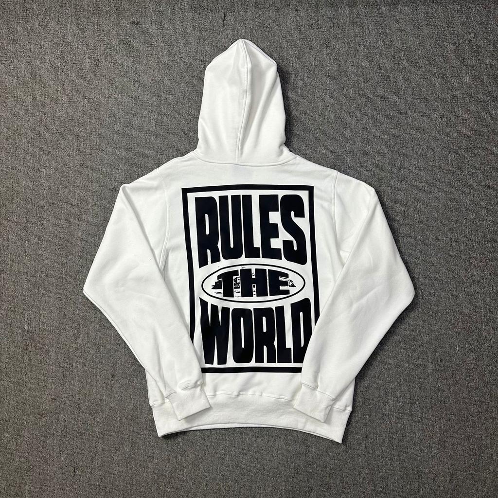 Hip Hop Casual Hoodies Fashion Trend Solid Clothing Y2k Tops