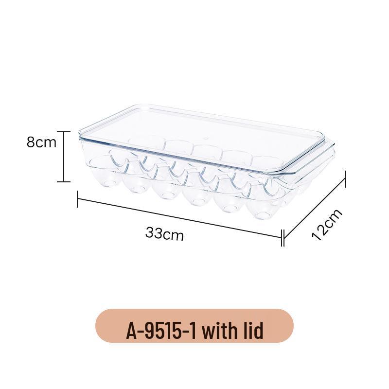 Caja de Almacenamiento de Alimentos para Refrigerador de PET Transparente para Frutas y Verduras