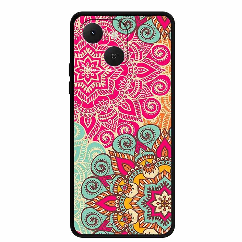 Phone Cover For Tecno Spark 40C Cases Silicone Bumper Lovely Soft TPU Coque for Spark 40 C Funda Tecno Pop 10 Pro Protector Case