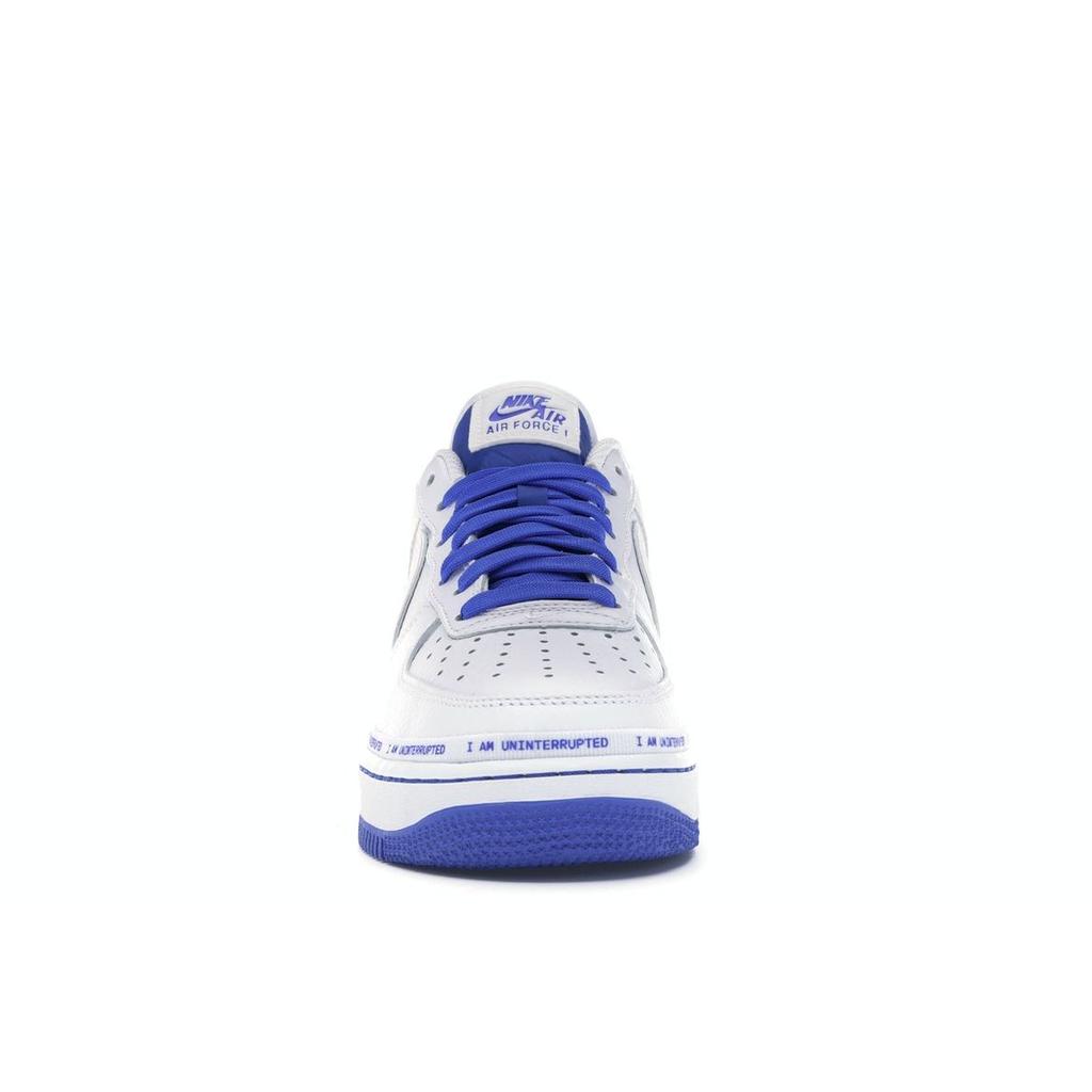 Uninterrupted X Nike Air Force 1 Low QS More Than Unisex Sneakers White Racer-Blue CQ0494-100