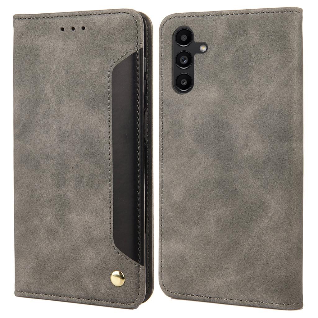 For Samsung Galaxy A55 5G Case PU Leather Shockproof Protection Wallet Phone Cover