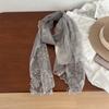Korean Version Women's Lace Scarf Retro Female Headscarf Versatile Sunscreen Shawl