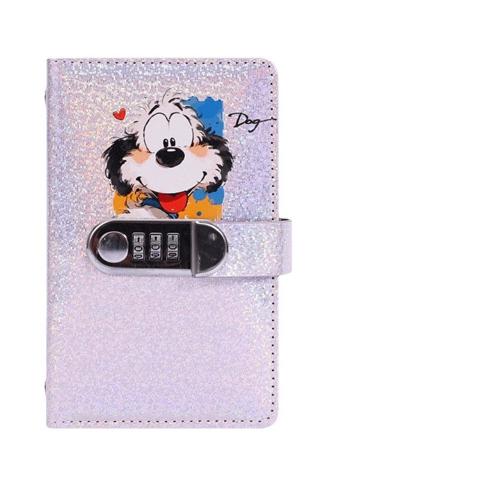 Password Lock Money Saving Book Portable Budget Planner Convenient Cash Saving Binder Unisex