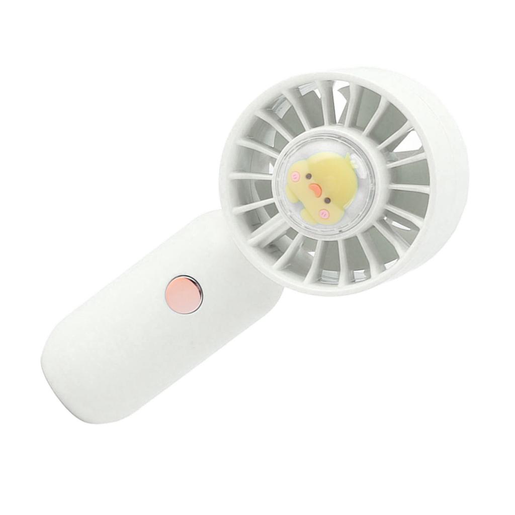 Handheld Fan Portable Mini USB Rechargeable Personal Electric Pocket Fan with Lanyard 500mAh Battery