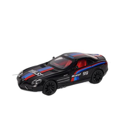 1/24 Benz SLR 722S Track Version Legierung Sportwagenmodell Druckguss Metall Rennwagen Fahrzeuge Modell Simulation Sound Licht Kinderspielzeug Geschenk