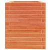 Plant Pot Wax Brown 40x40x46 cm Solid Pine Wood