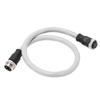 0.5m Backbone Cable 7 8in Thread 5pin Male to Female Connector Waterproof Universal for Motor Rail Transit