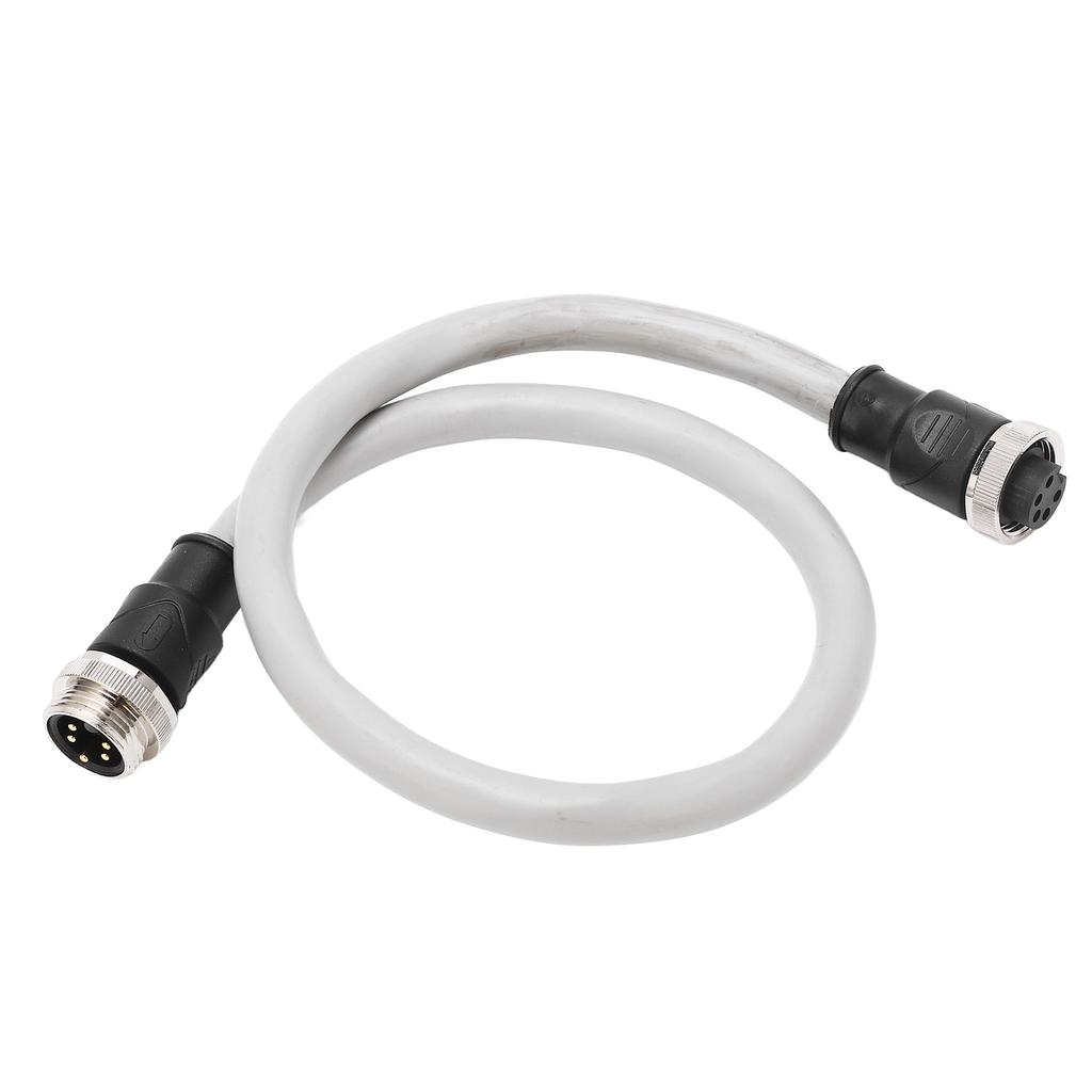 0.5m Backbone Cable 7 8in Thread 5pin Male to Female Connector Waterproof Universal for Motor Rail Transit