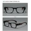Women's eyewear, men's and women's fashion oversized square glasses