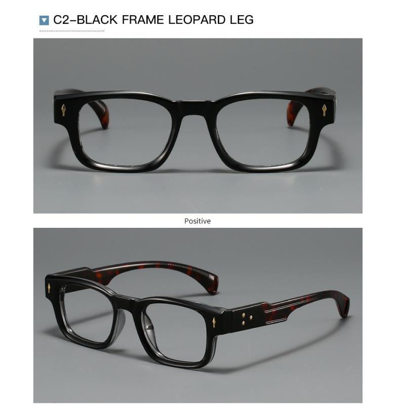 Women's eyewear, men's and women's fashion oversized square glasses